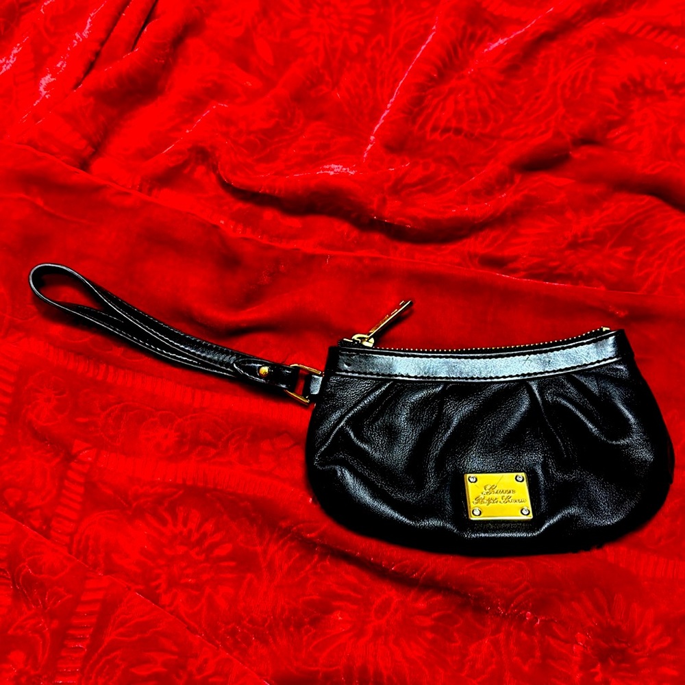 Wristlet leather Ralph Lauren